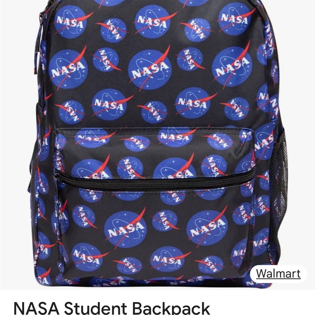 Black & Blue Logo Backpack - Men Bags